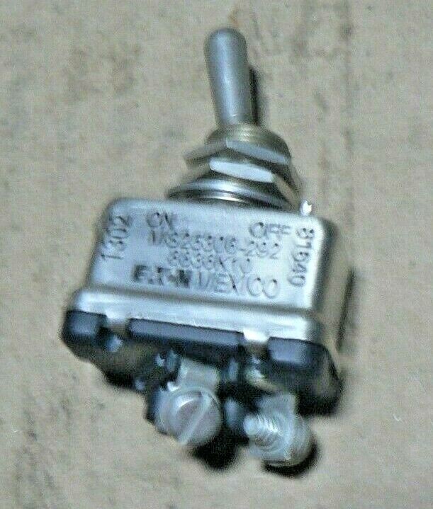 EATON TOGGLE SWITCH MS25306-292 8836K10