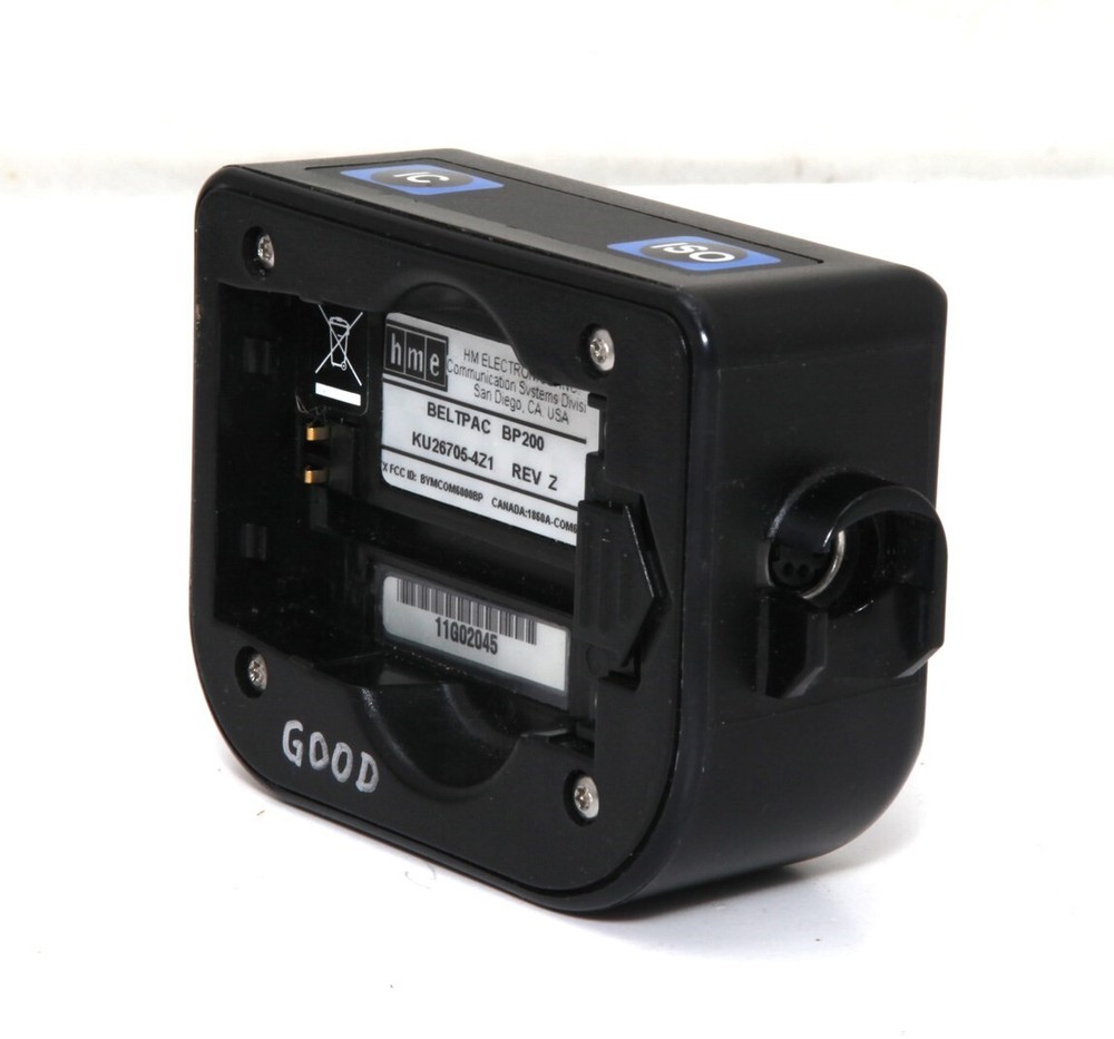 HME Beltpack Belt Pack BP200 For Clear-Com Base DX200 DX210 Wireless Intercom