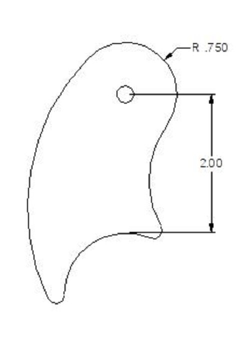 OFFROAD ANONYMOUS Curved Tab-Size: Small