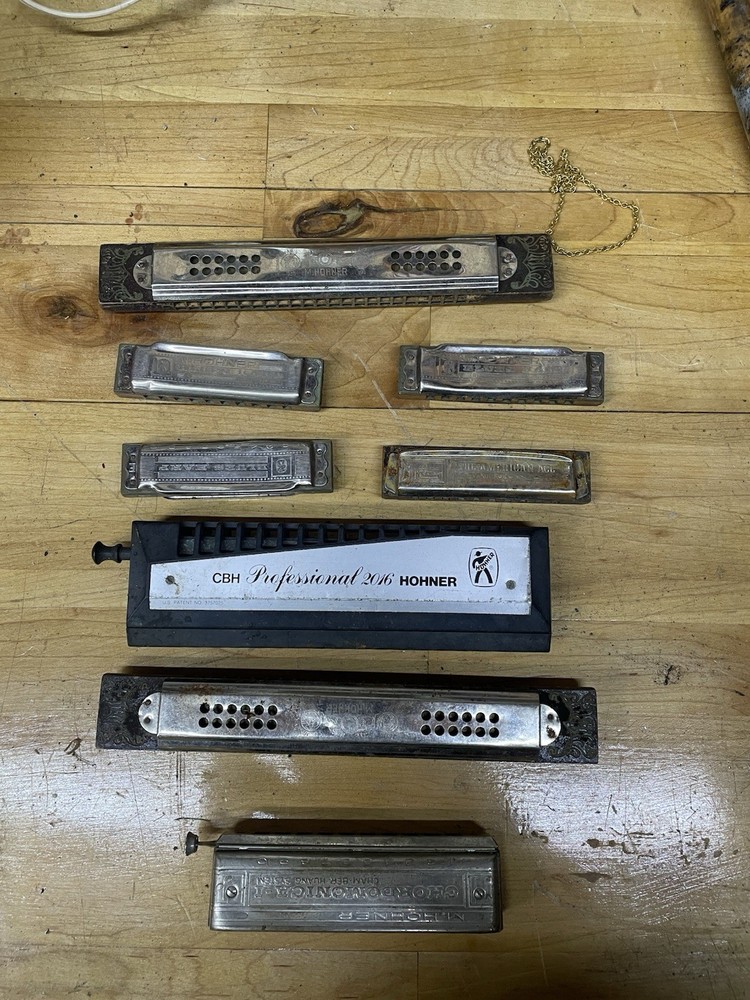 Vintage Harmonica Collection