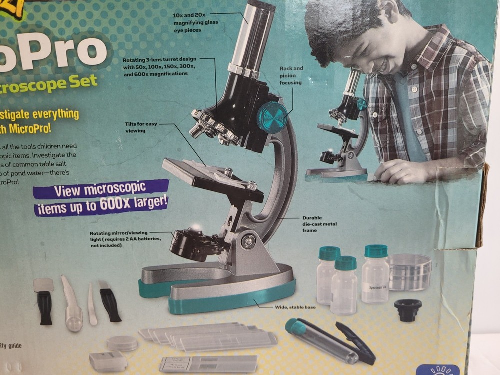 GeoSafari MicroPro Microscope Set 48 Pc EI-5301