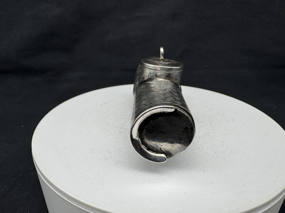 Antique Russian Silver Coin Holder Case