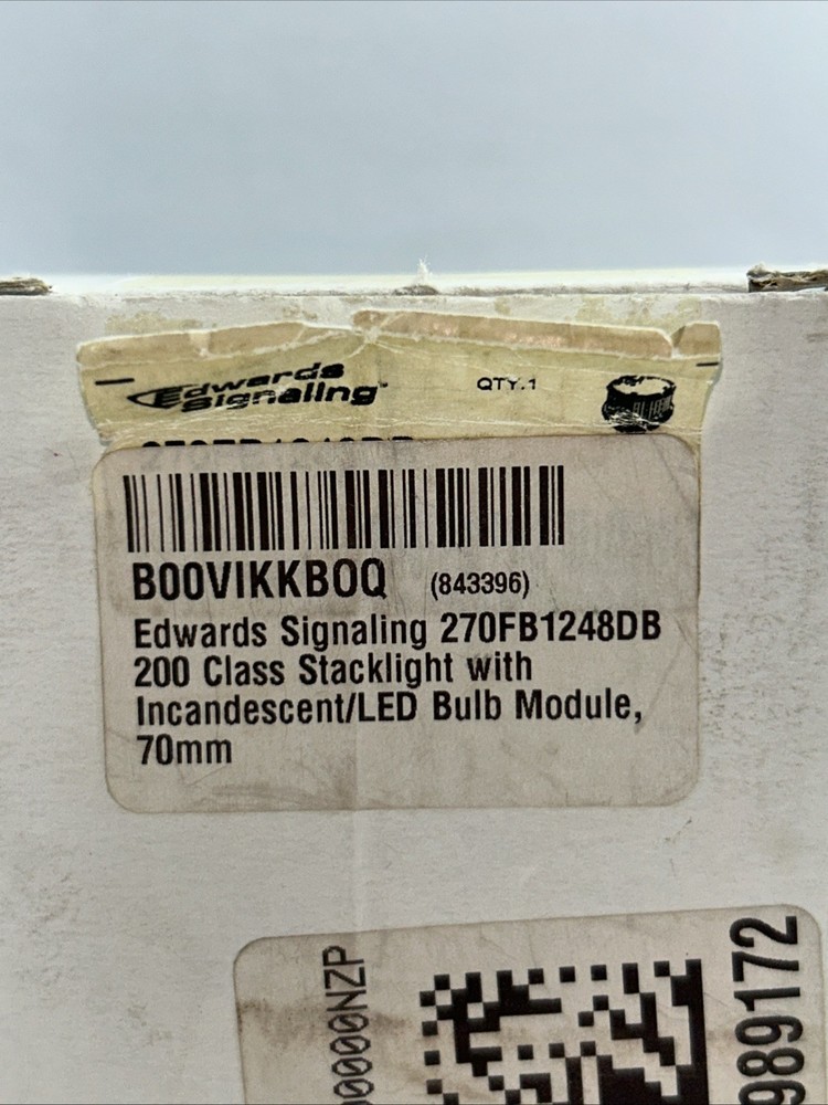 New Edward’s Signaling Stacklight LED Blue, 370FB1248DB