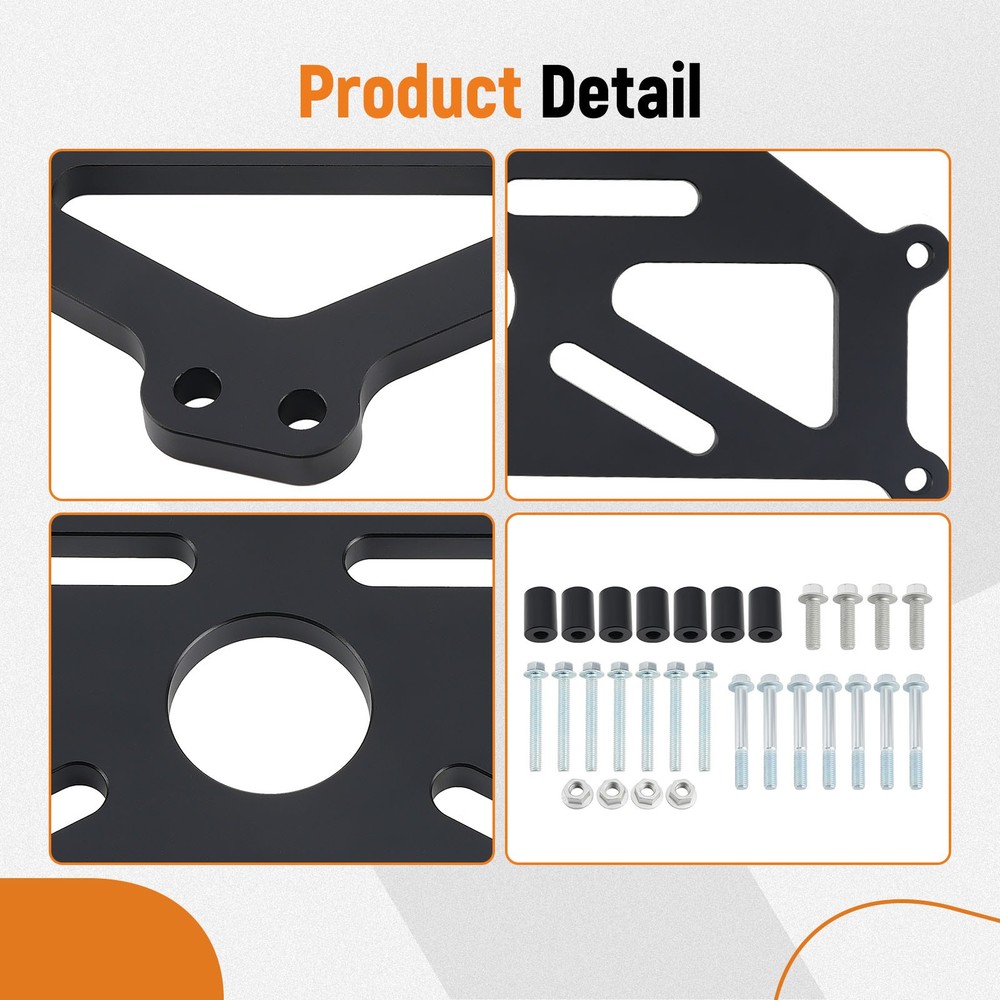 Universal Chevy Engine Adapter Plate For Small Block, Big Block, LS, LT & LSA