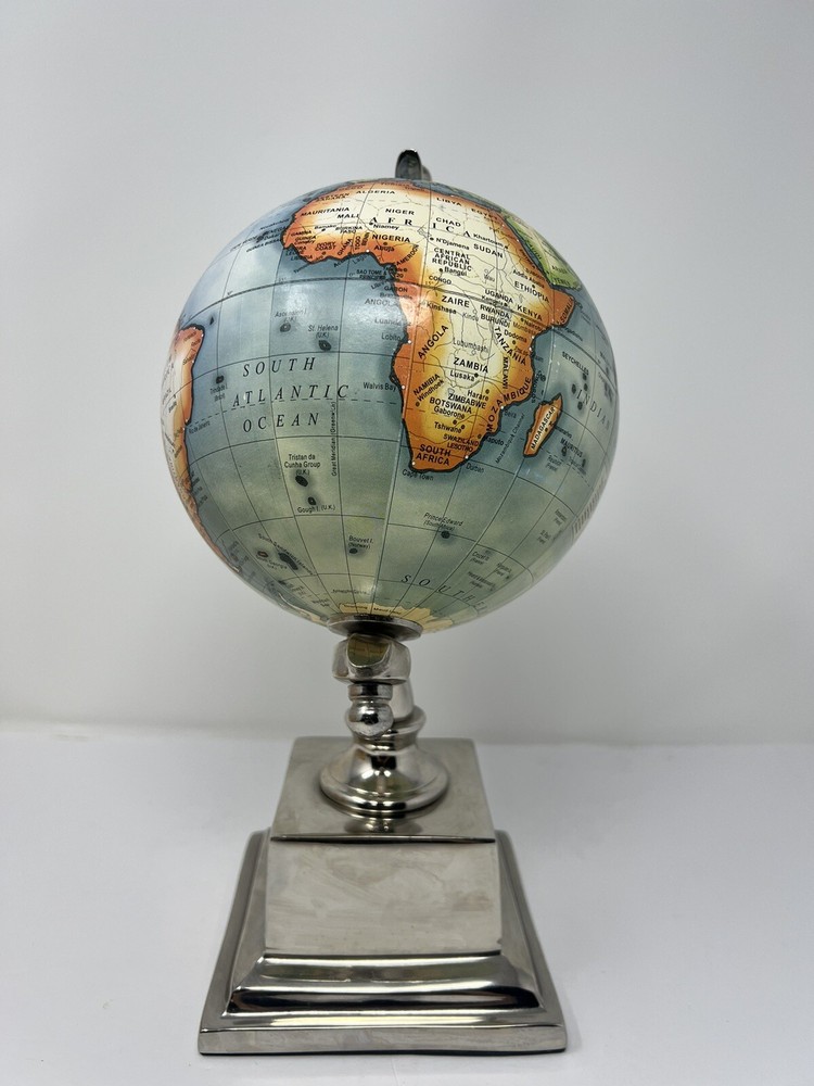 School Globe World Map Earth Rotating Educational Desktop Tabletop Gift