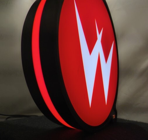 Williams Winged W Logo Red Pin-Sign