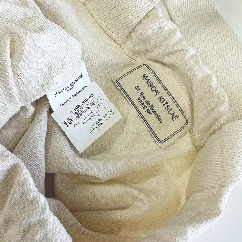 Maison Kitsune String Eco Bag