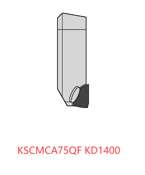 1PCS  ORIGINAL  INSERTS    KSCMCA75QF KD1400