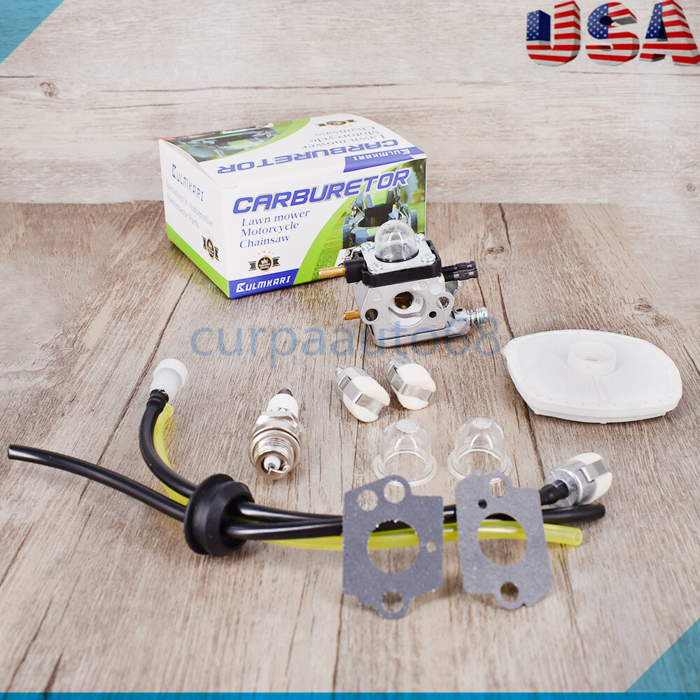 For Mantis Tiller 7222 7225 SV-5C/2 Zama C1U-K82 Carburetor w/ Maintenance Kit