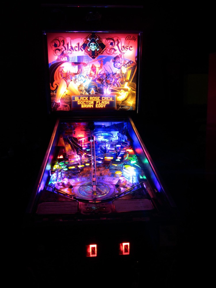 BLACK ROSE Complete LED Lighting Kit custom SUPER BRIGHT PINBALL LED KIT