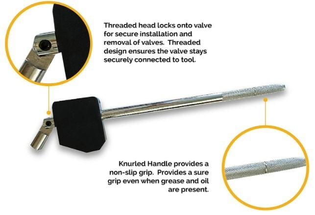 Workhorse Automotive Valve Stem Puller - Valve Installation & Removal Tool