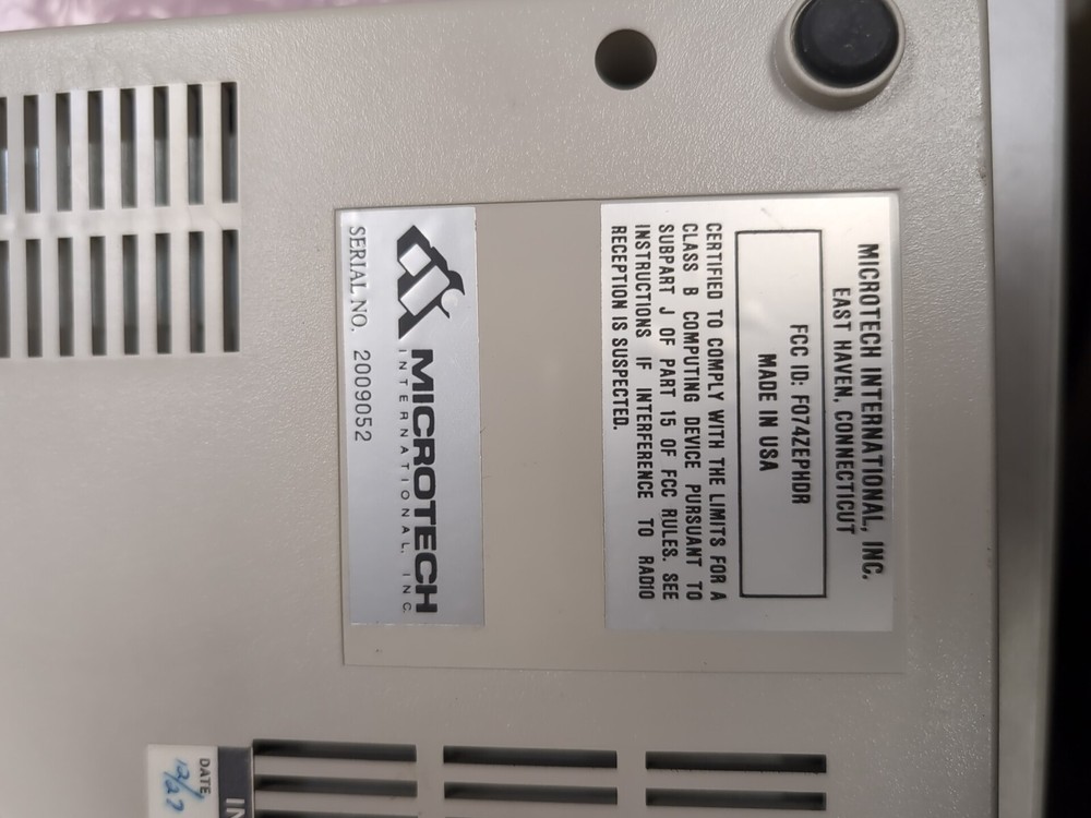 Microtech international inc 2009052 44 Megabyte
