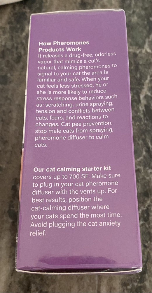 Calming Pheromone Plug-in Diffuser & Refill For Cats
