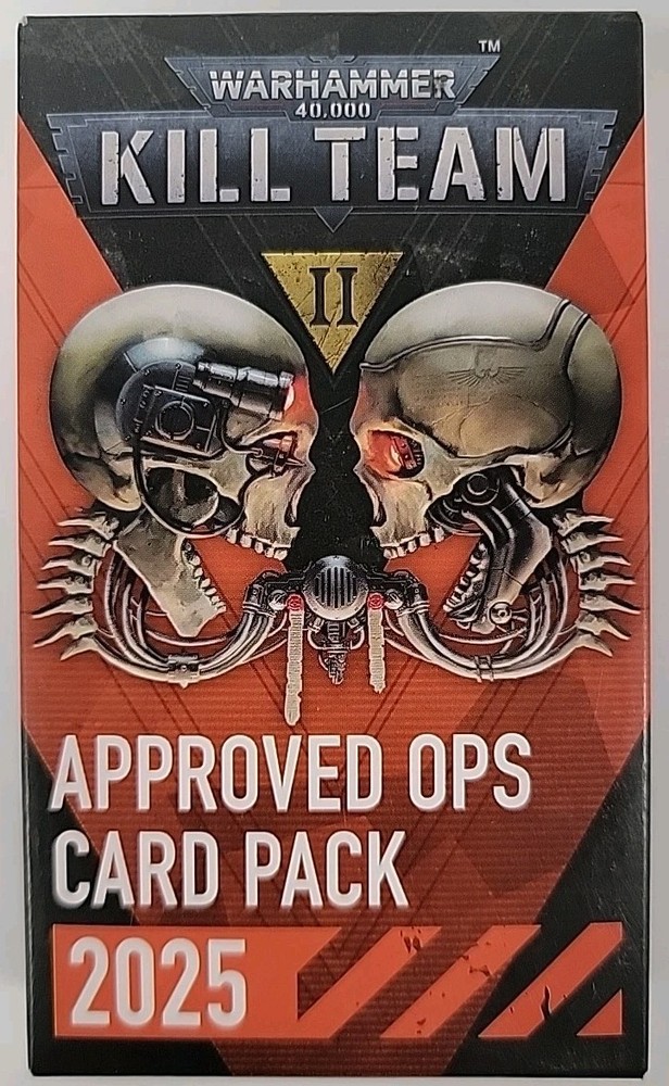 Warhammer 40k: Kill Team - Approved Ops Card Pack 2025 (Eng)