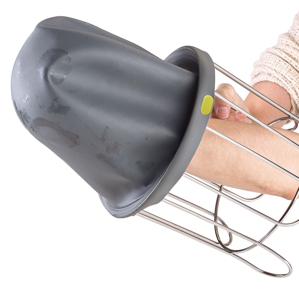 Polder Countertop Compost Bin, Grey