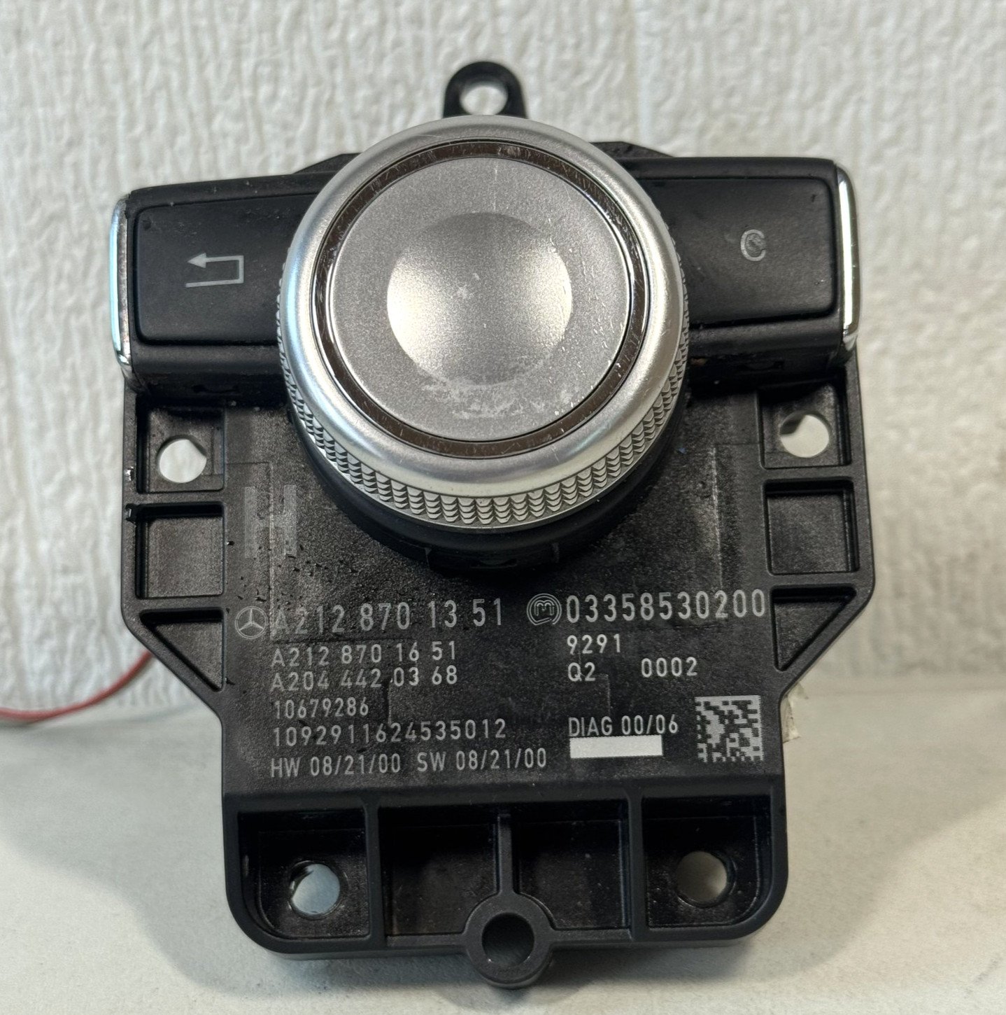 Joystick Navigation Mercedes-Benz E-Klasse (W212), OEM A2128701351 ORIGINAL USED