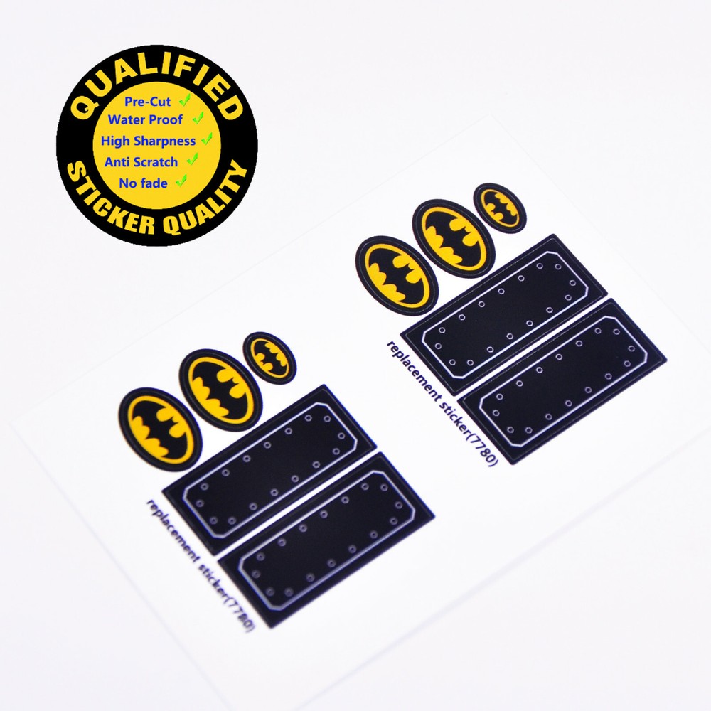 Replacement sticker Compatible with Set 7780, sticker*2 only.
