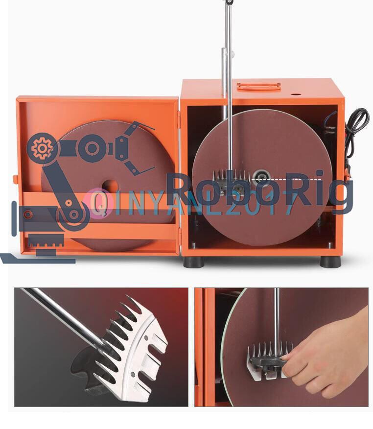 220V Electric Sheep Clipper Blade Sharpener Wool Shears Grinding Machine 900W