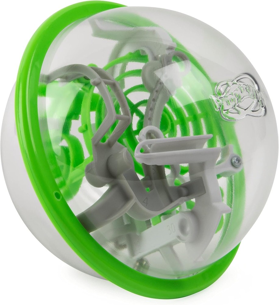 Perplexus GO! Spiral – Compact 3D Puzzle Maze Game Skill Challenge [DAMAGED BOX]