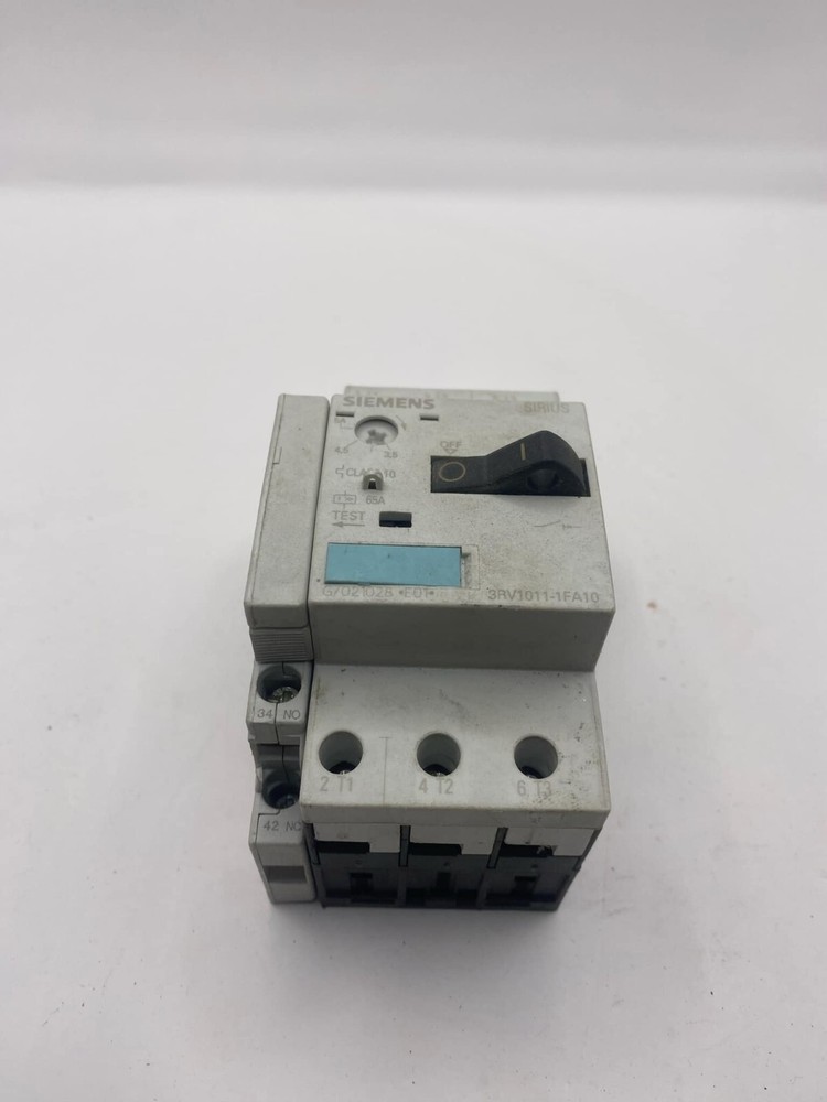 Siemens sirius 3RV1011-FA10 Manual Combination Starter motor controller