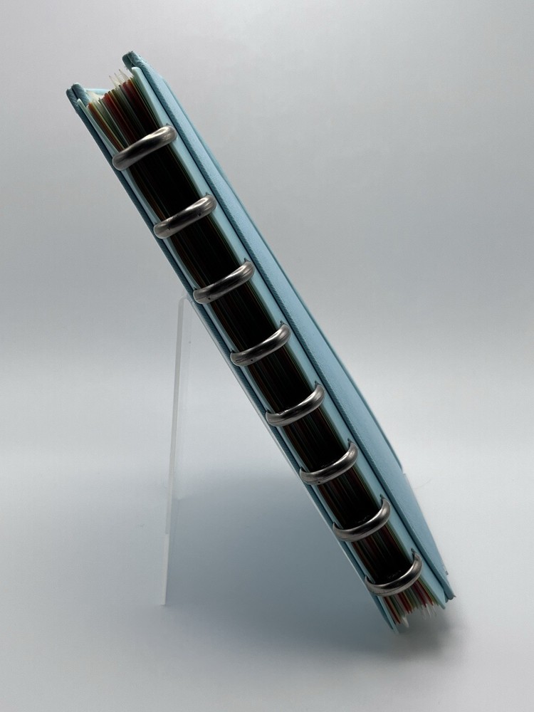 Tiffany Blue Martha Stewart Disc Notebook - Stack On 9 inches