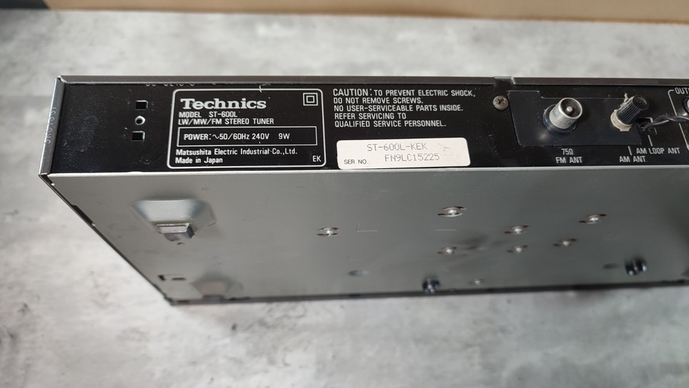Technics Stereo Tuner ST-600L