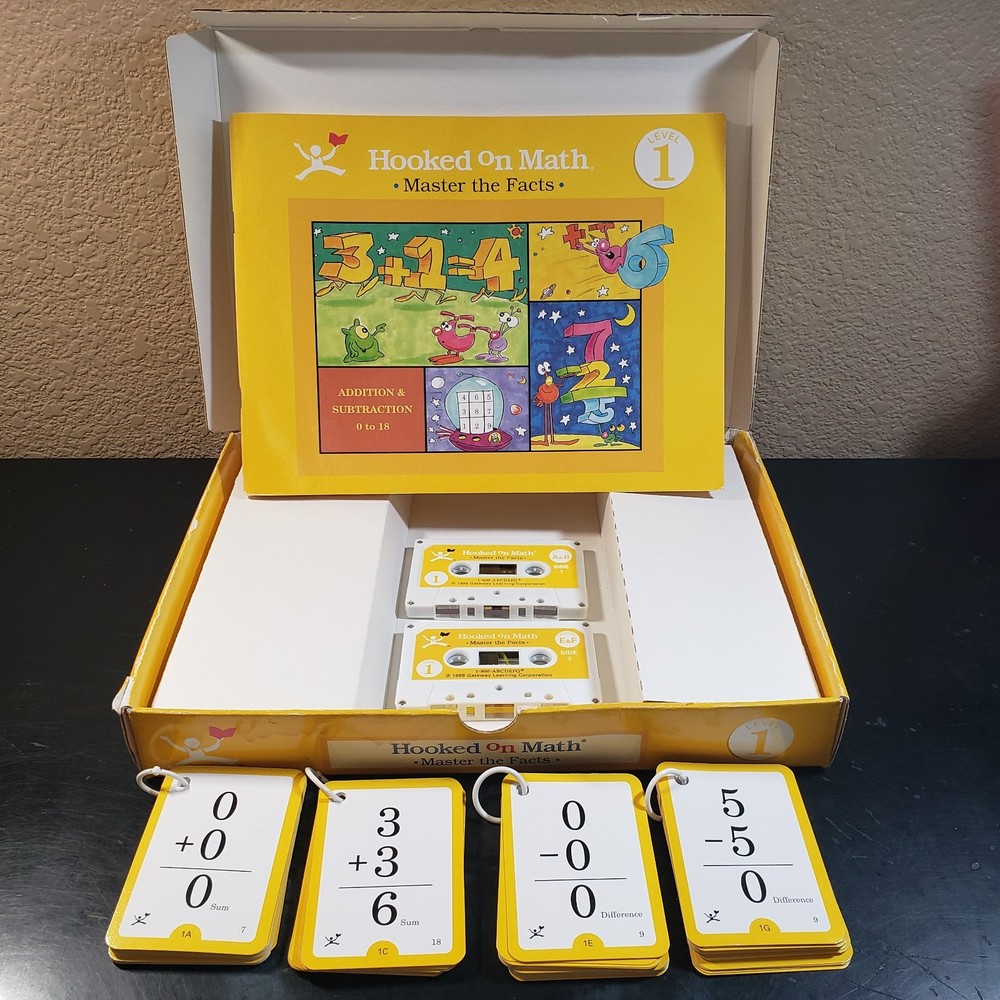Hooked on Math Boxed Sets Levels 1, 2, 3, 4 & P. MISSING PARENT'S GUIDE