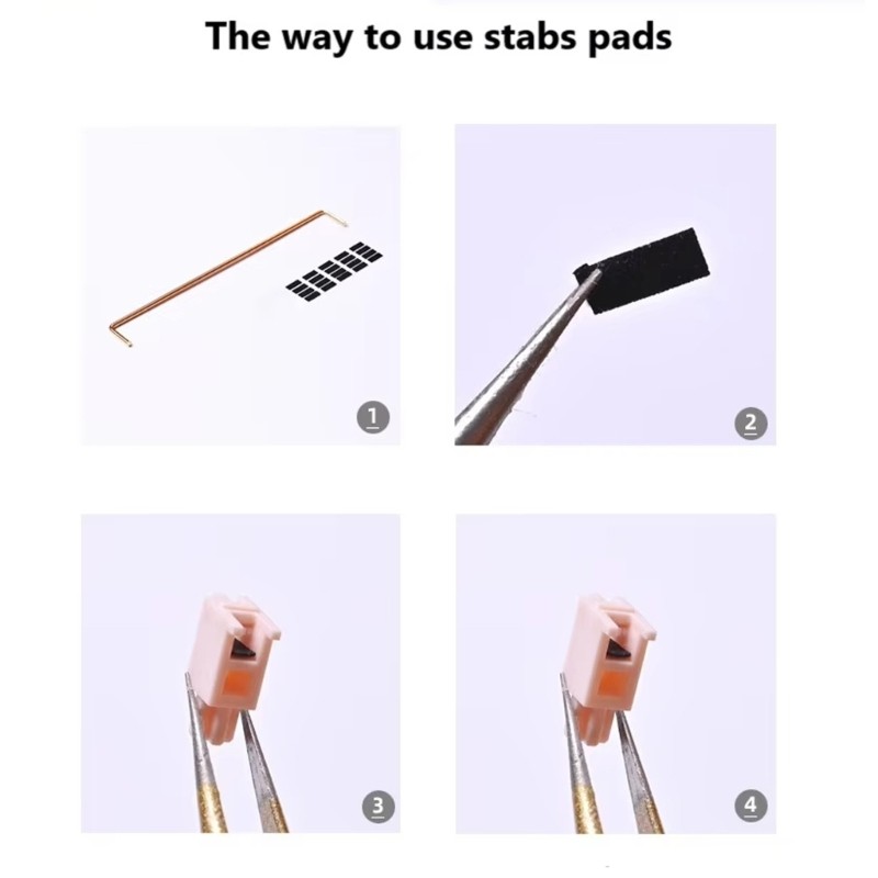 Quiet Mechanical Keyboards Stabilizer Wire Leveling Tool for Quiet Typing