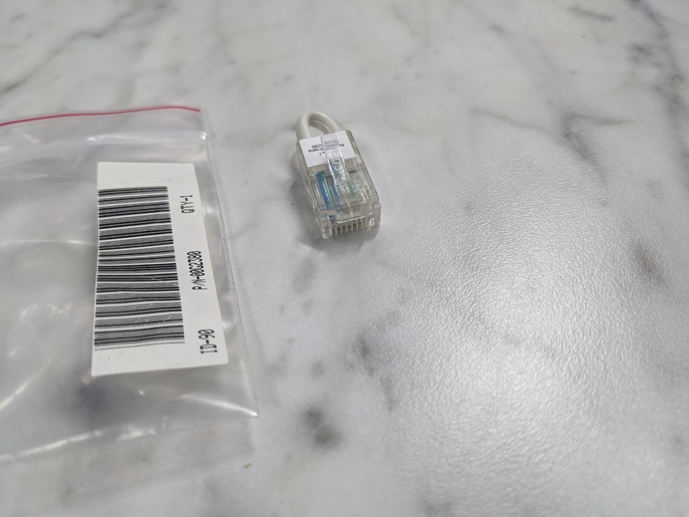ETHERNET SERVER TRANSCEIVER WRAP PLUG RJ45 NOS 00G2380