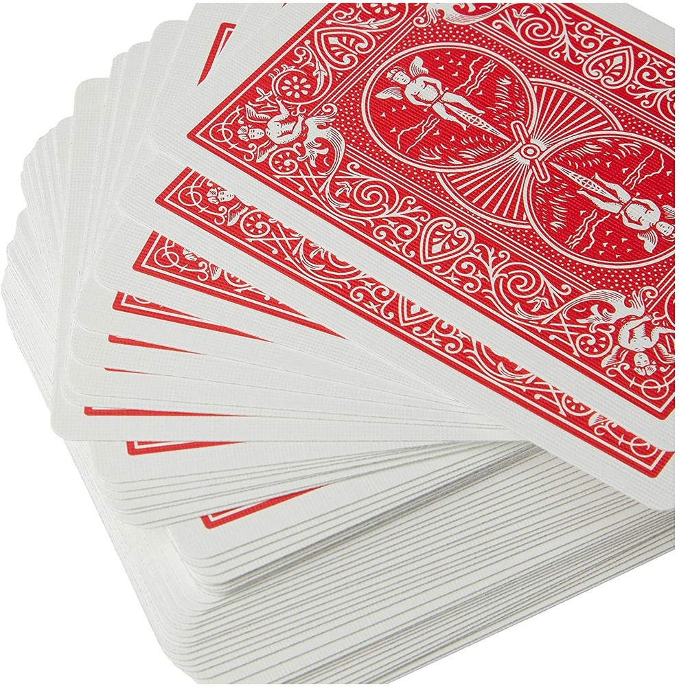 Bicycle® Standard Index Playing Cards, Single Deck (Red), *NEW*