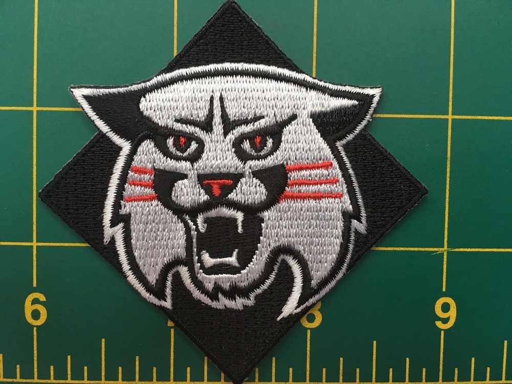 Davidson college patch wildcats patch davidson patch iron on or sew on cat patch