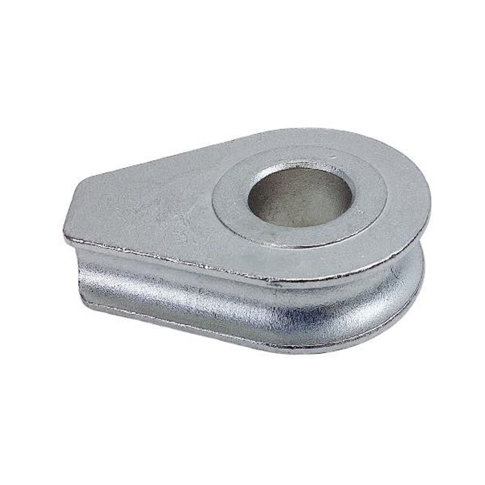 1/2" Solid Wire Rope Thimble Stainless Steel T316, Precision Cast Sold Thimble