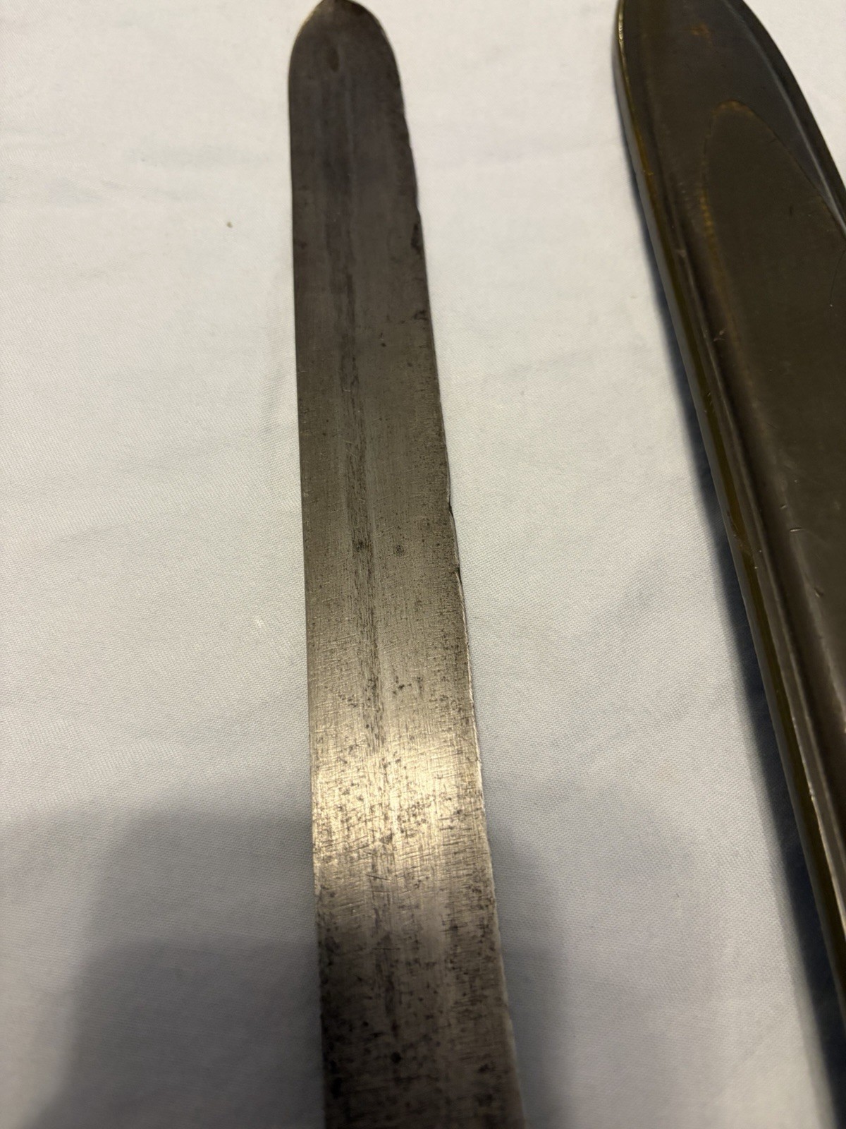 Original WWI WW1 US 1906 Springfield Armory Bayonet & Scabbard