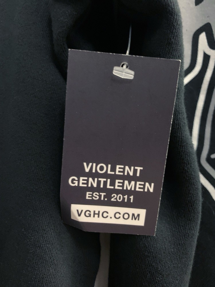 The Amity Affliction Violent Gentlemen Collab Ghost Pullover Hoodie XS - NEW