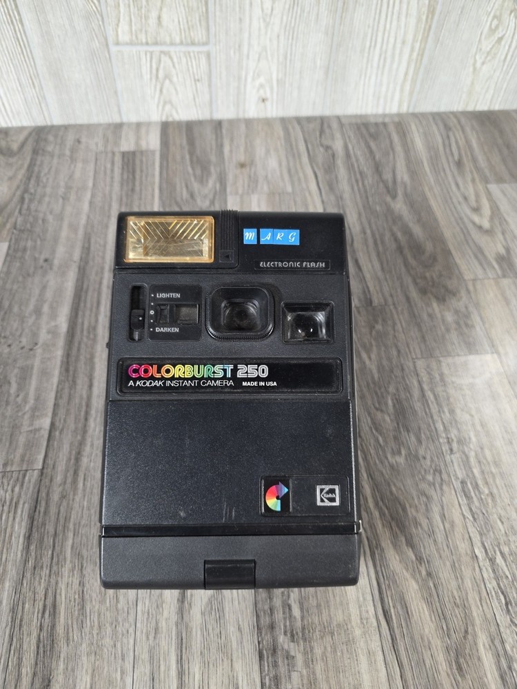 "Vintage Kodak Colorburst 250 Instant Camera with Electronic Flash - Untested"