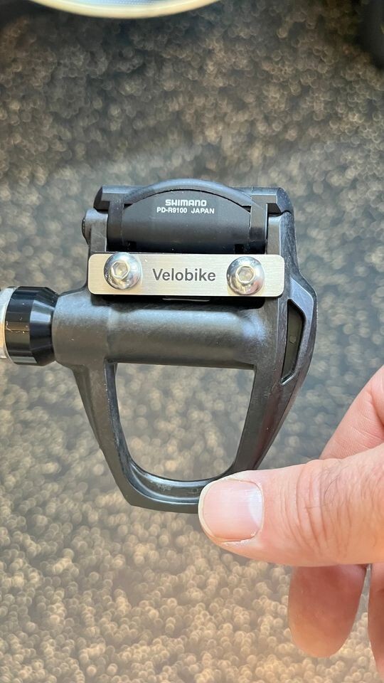 Velobike Track Strap Mounts