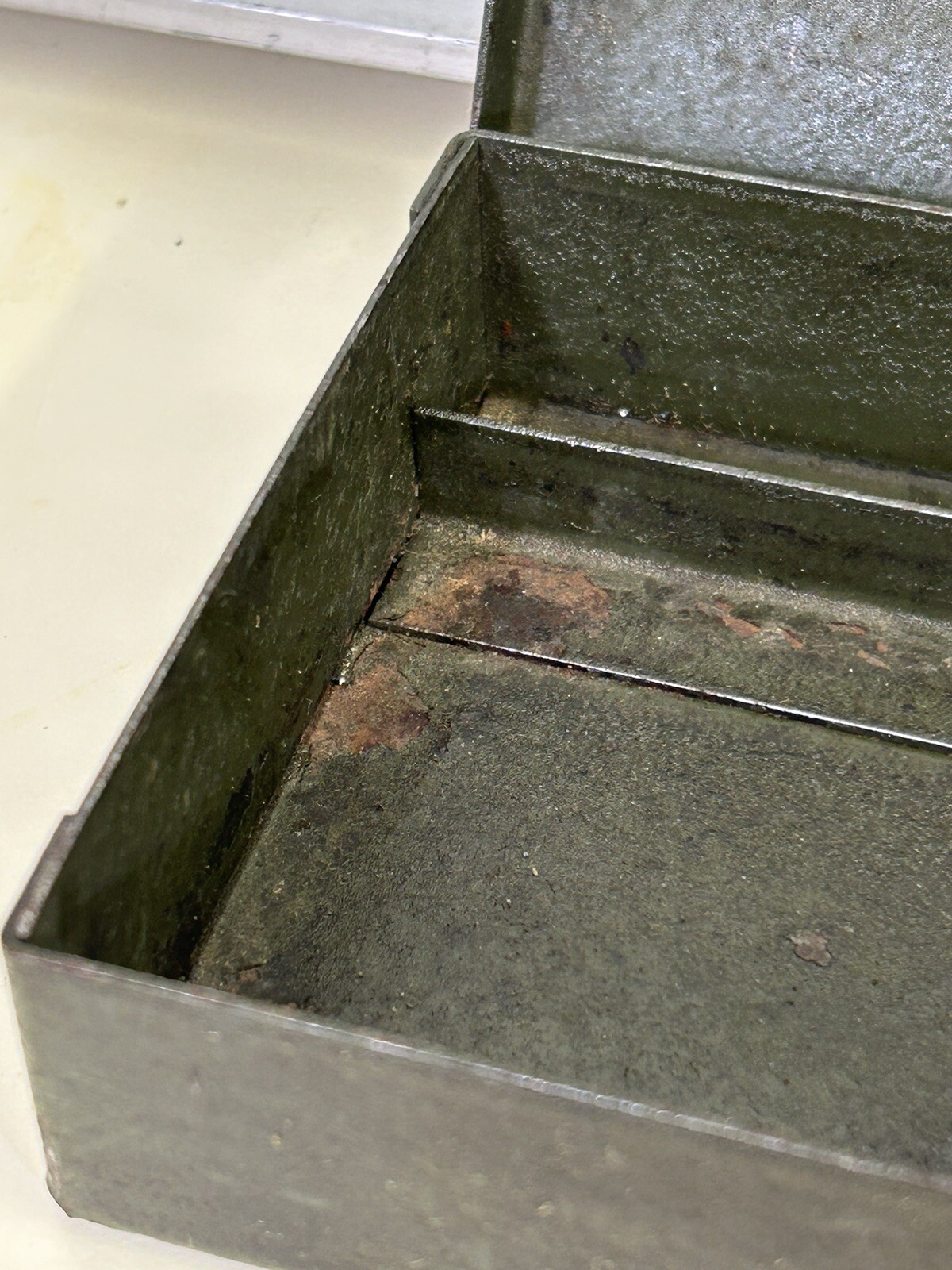 Thorsen Tool Socket Ratchet Empty Vintage Metal Box Case Oakland CA Read!