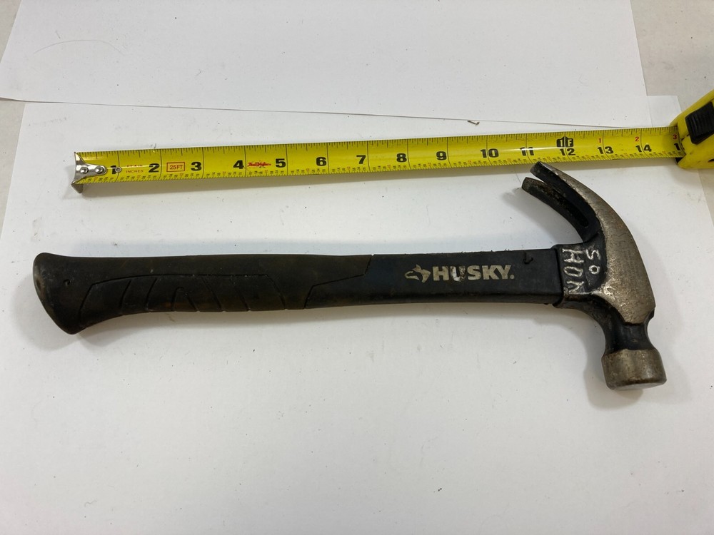 Husky 16oz. Claw Hammer with Ergonomic Handle