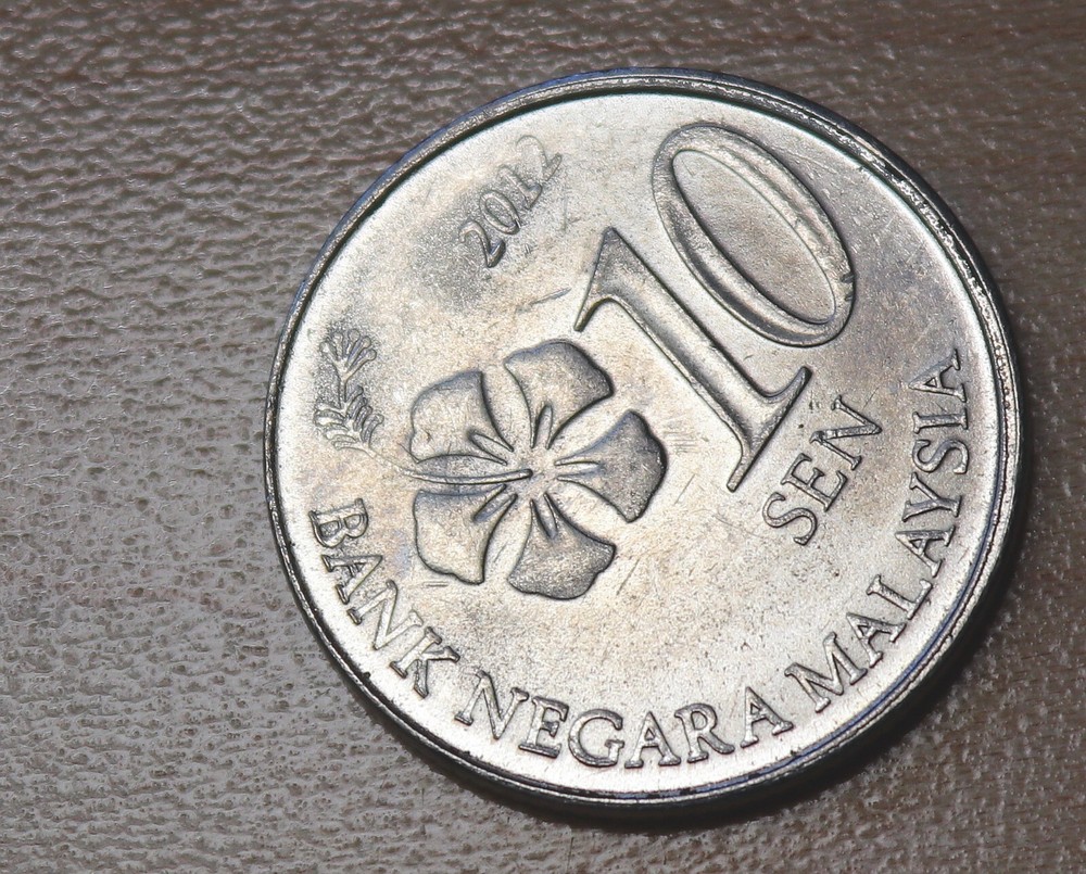 2012 Malaysia 10 Sen