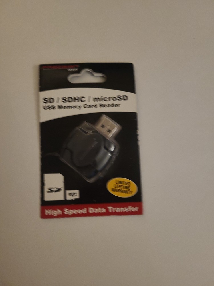 SD/SDHC/microSD USB Memory Card Reader