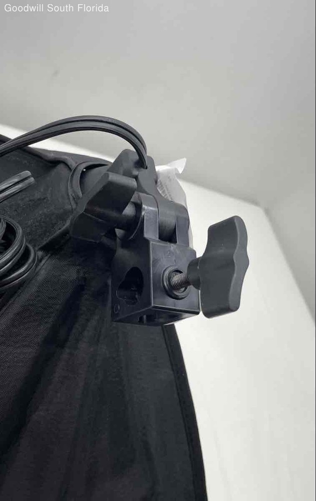Black Silver Portable Studio Lighting Photography Softbox Not Tested