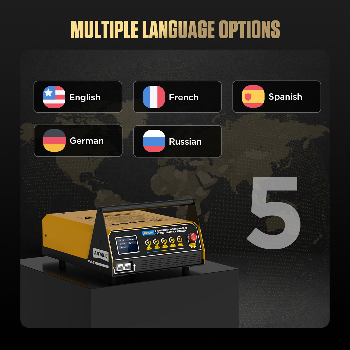 ECU Reprogramming Power Supply Stabilizer 400A Car Battery Jump Starter Charger