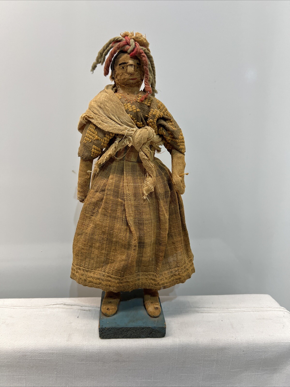 Antique Native American Indian Female Doll