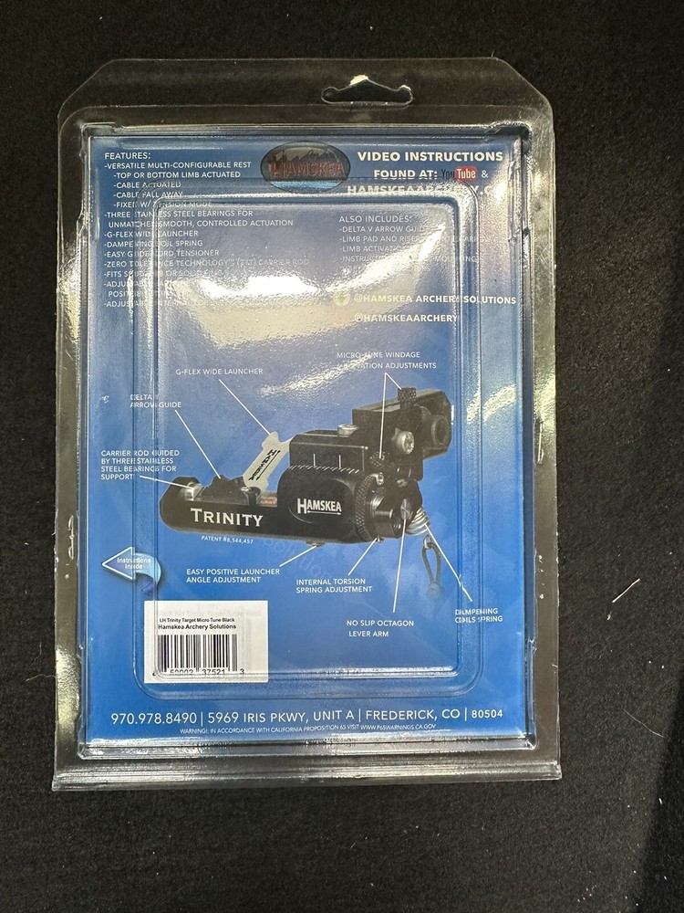 HAMSKEA Trinity Target LH Micro Tune - Black