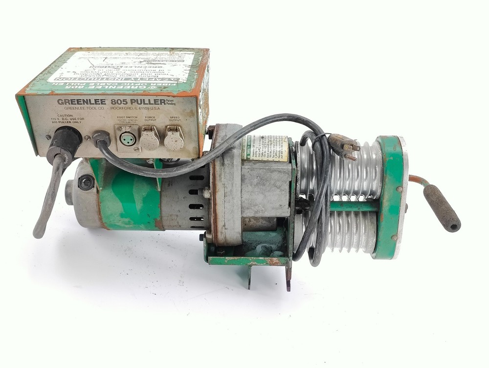 Greenlee 805 Fiber Optic Cable Puller - USED