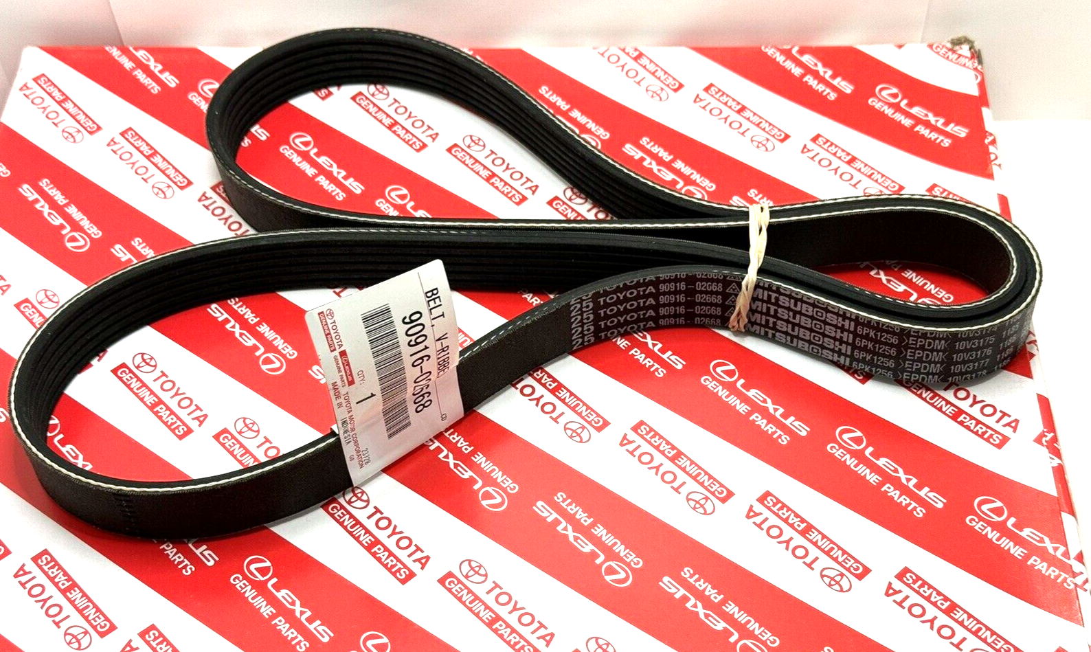 2009-2018 toyota RAV4 Serpentine Belt GENUINE OEM PART 90916-02668