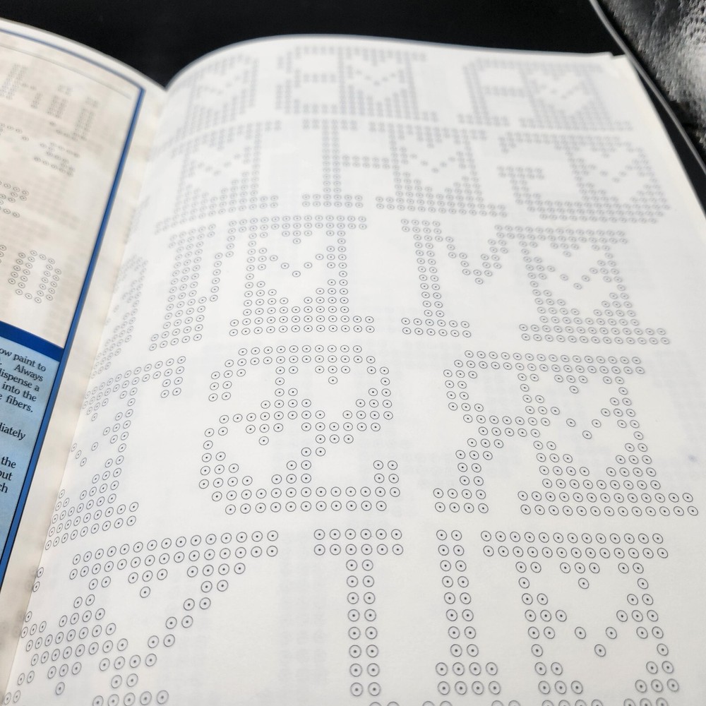 Color Point Paint Stitching 91218 Monograms Transfer Patterns #91218