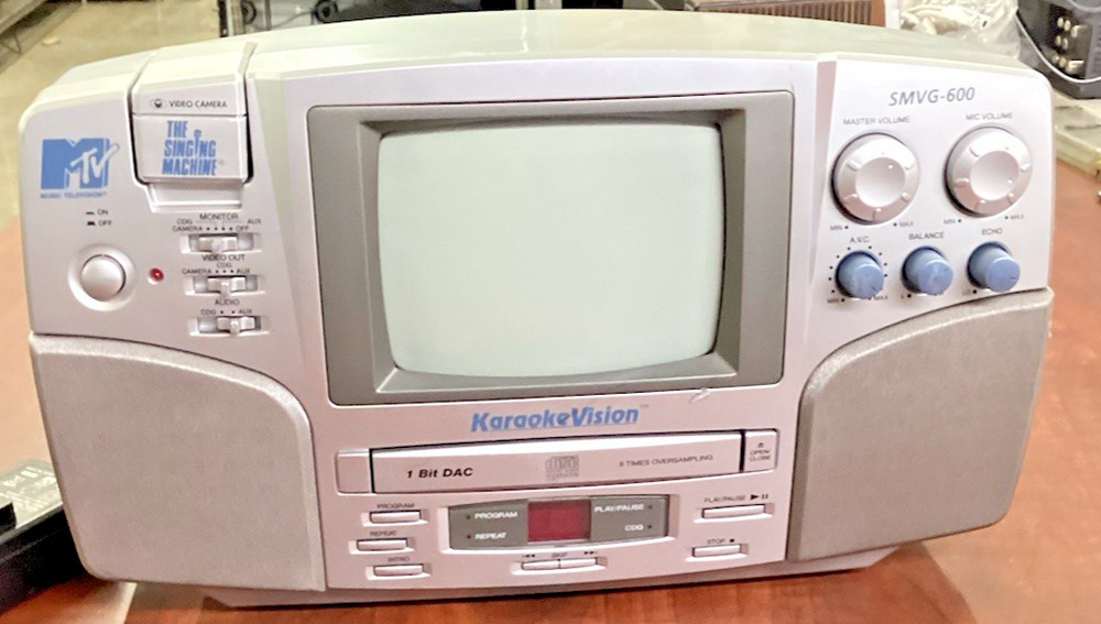 MTV The Singing Machine Karaoke