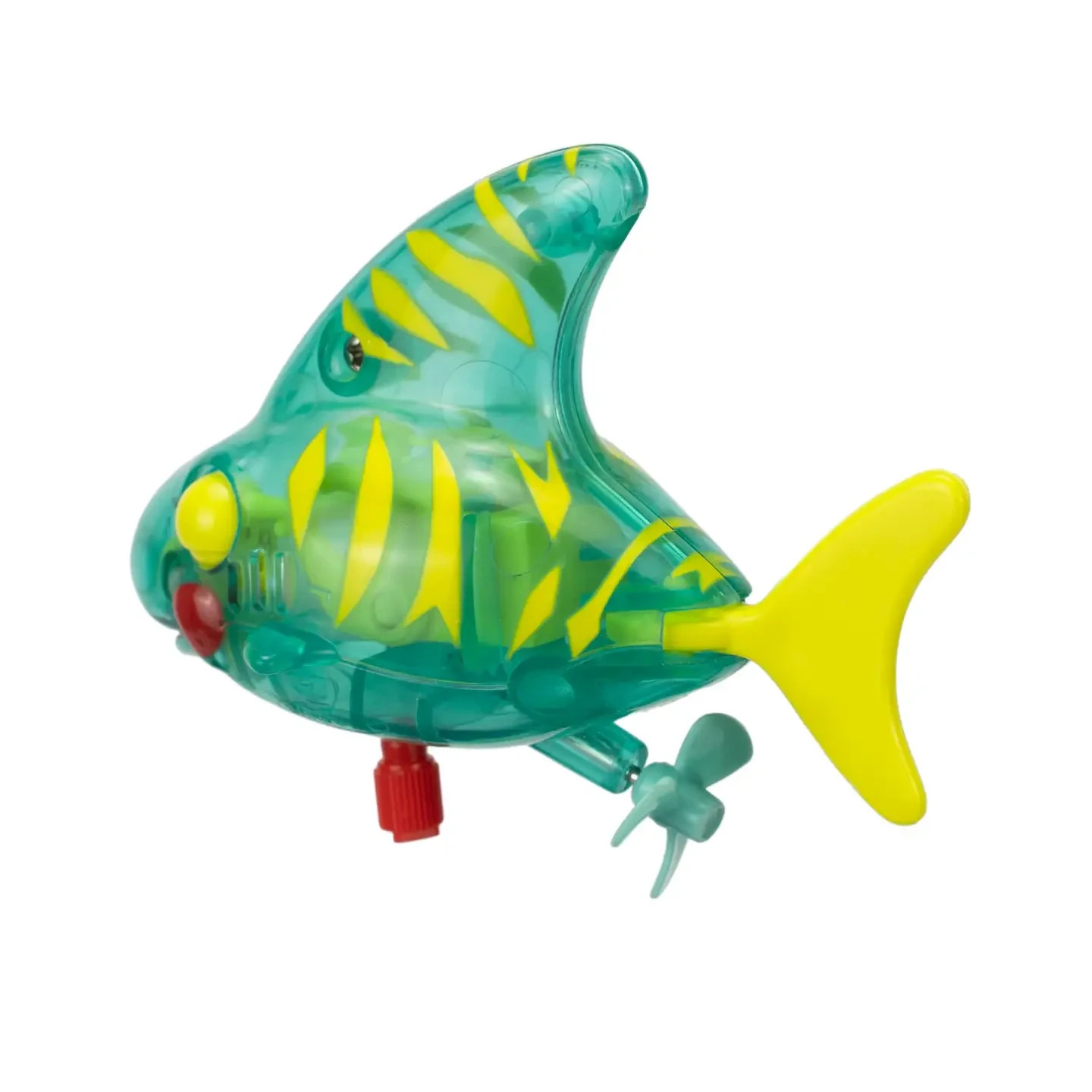 SEYMORE SWIMS Tiger Shark Swimming Fish Tub/Sink/Pool Z-Wind-Up Toy TOMY