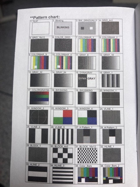 HDMI Video Pattern Generator MODEL VPG-H with manual and AC Adaptor.